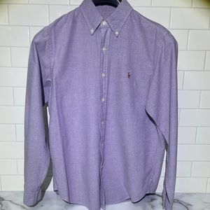 Ralph Lauren Mens Size Medium Button Down Shirt